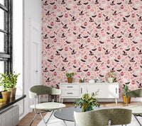 Cute Kawaii Halloween Pastel Pink  Wallpaper⁠