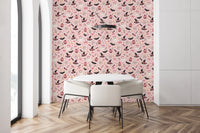 Cute Kawaii Halloween Pastel Pink  Wallpaper⁠
