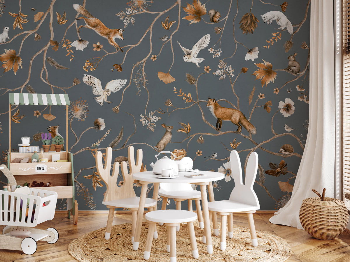 Enchanted Woodland Tales Wall Mural