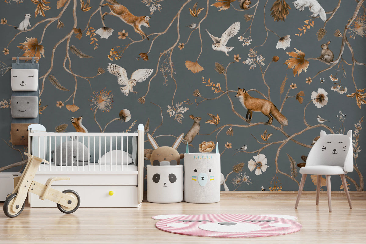 Enchanted Woodland Tales Wall Mural