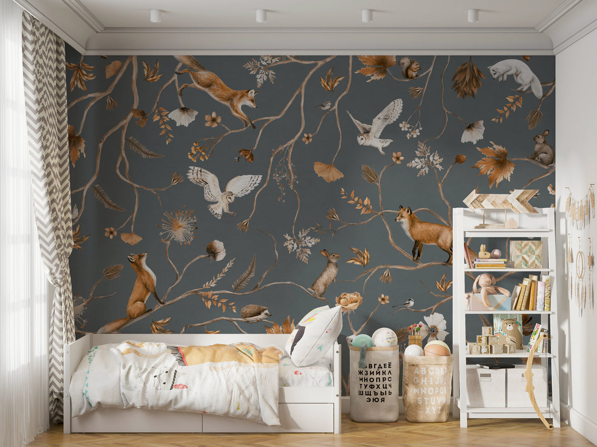Enchanted Woodland Tales Wall Mural