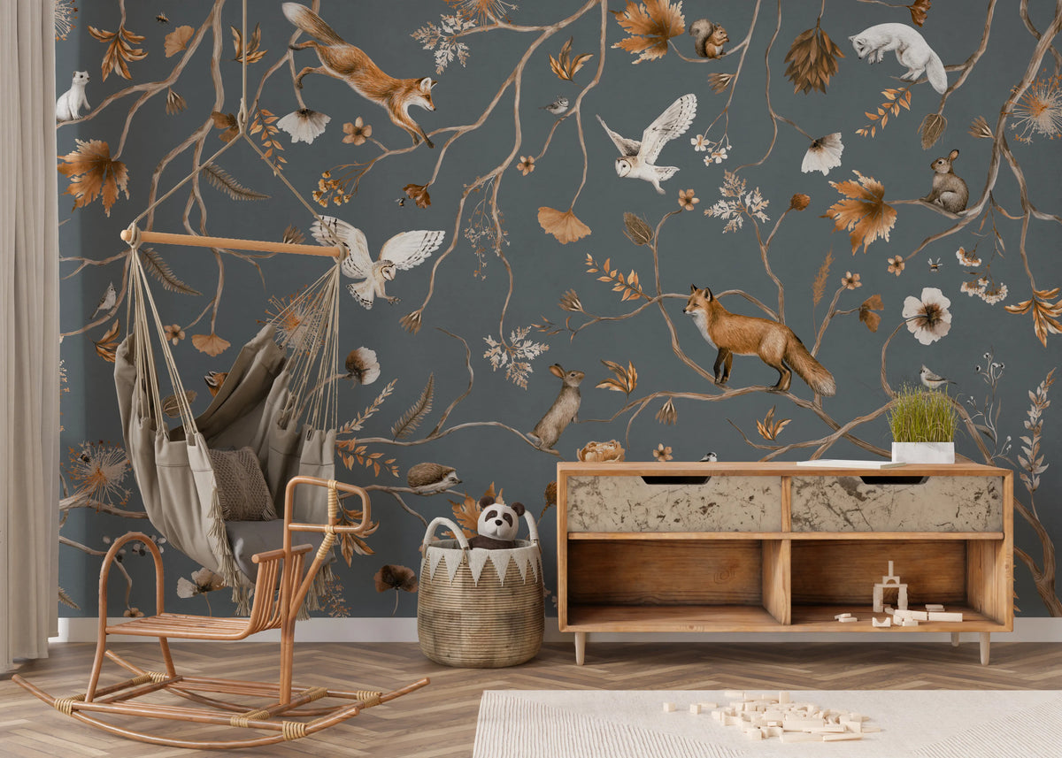 Enchanted Woodland Tales Wall Mural