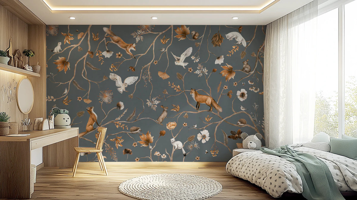 Enchanted Woodland Tales Wall Mural