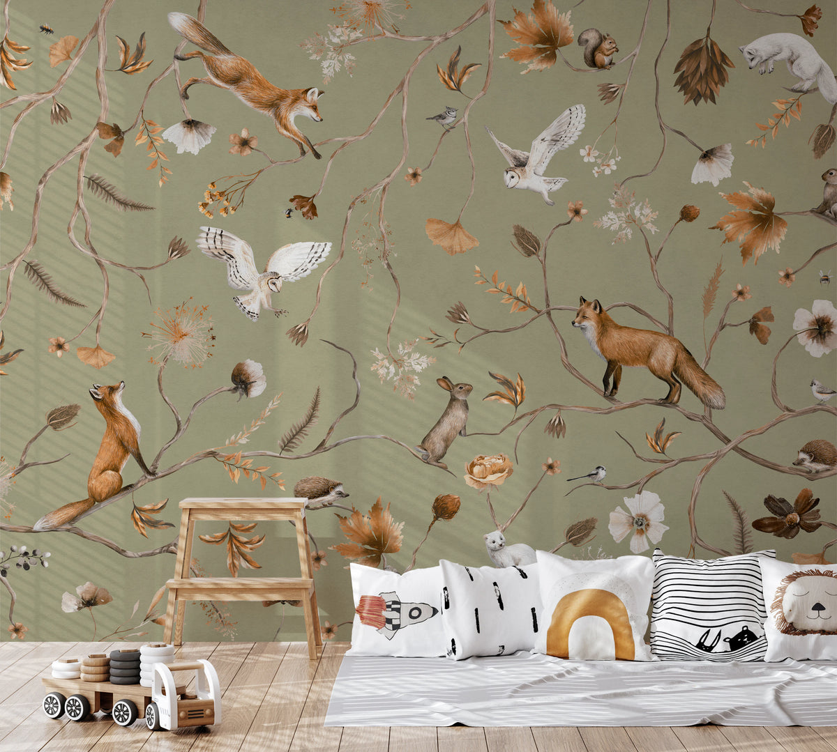 Autumn Arbor Wall Mural