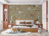 Autumn Arbor Wall Mural