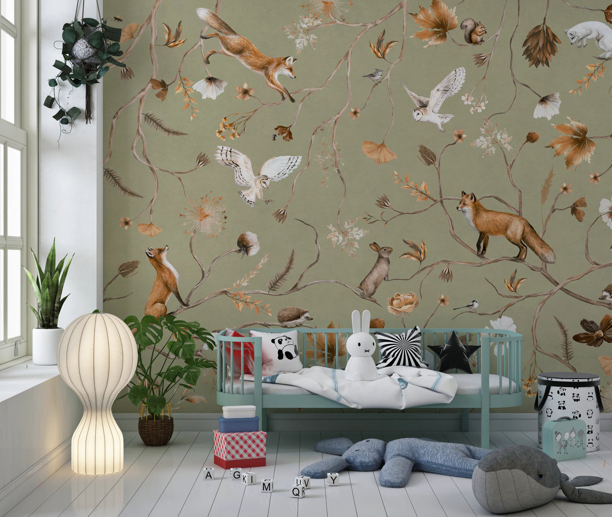 Autumn Arbor Wall Mural