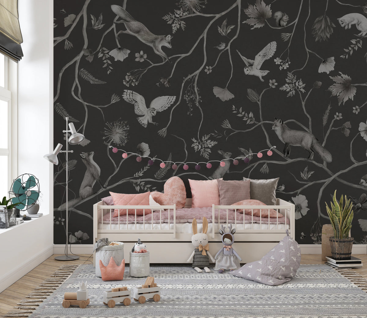Twilight Grove Wall Mural