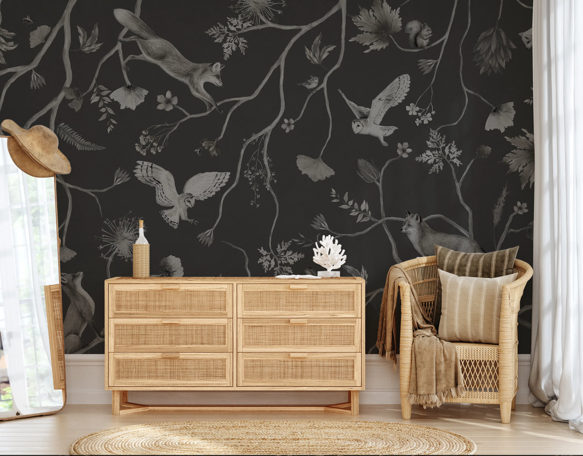 Twilight Grove Wall Mural