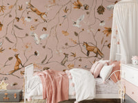 Forest Friends Fable Wall Mural