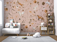 Forest Friends Fable Wall Mural