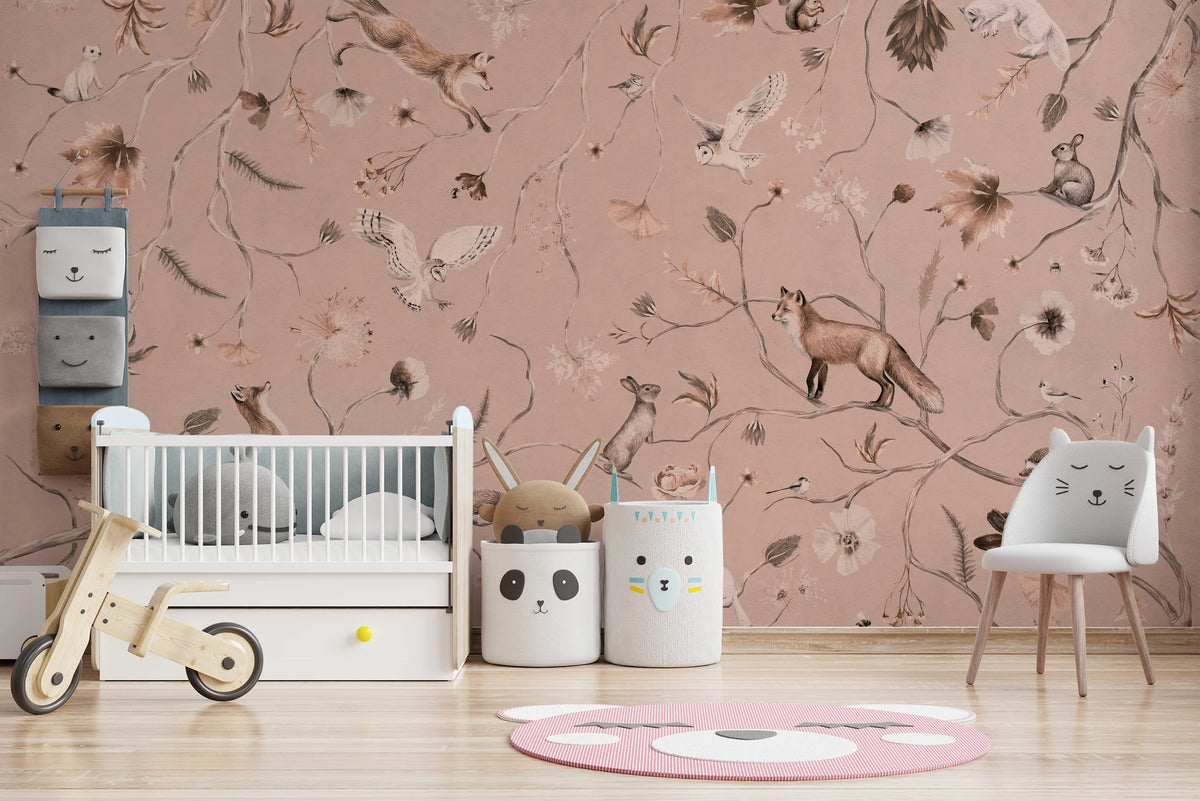 Woodland Whisper Wall Mural