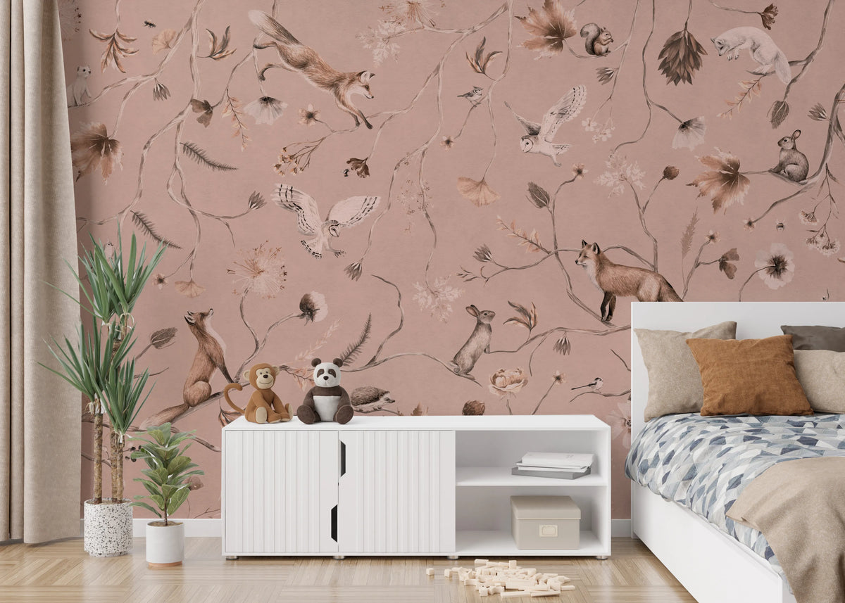 Woodland Whisper Wall Mural