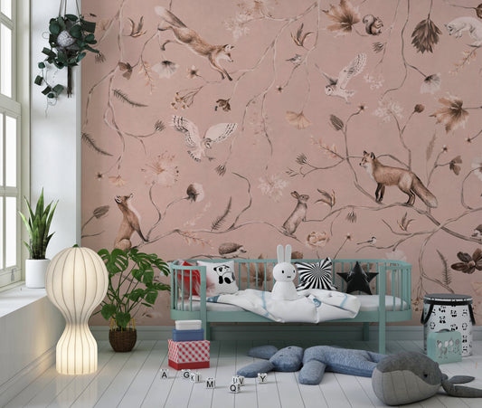 Woodland Whisper Wall Mural