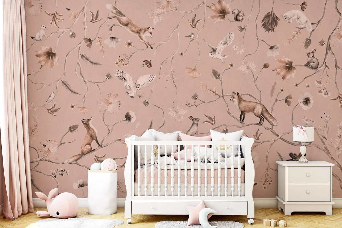 Woodland Whisper Wall Mural