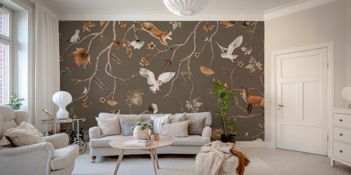 Forest Friends Wall Mural