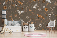 Forest Friends Wall Mural