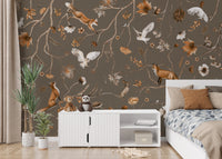Forest Friends Wall Mural