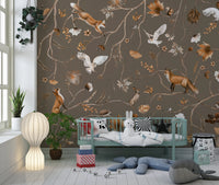 Forest Friends Wall Mural