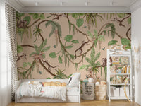 Jungle Playtime Wall Mural