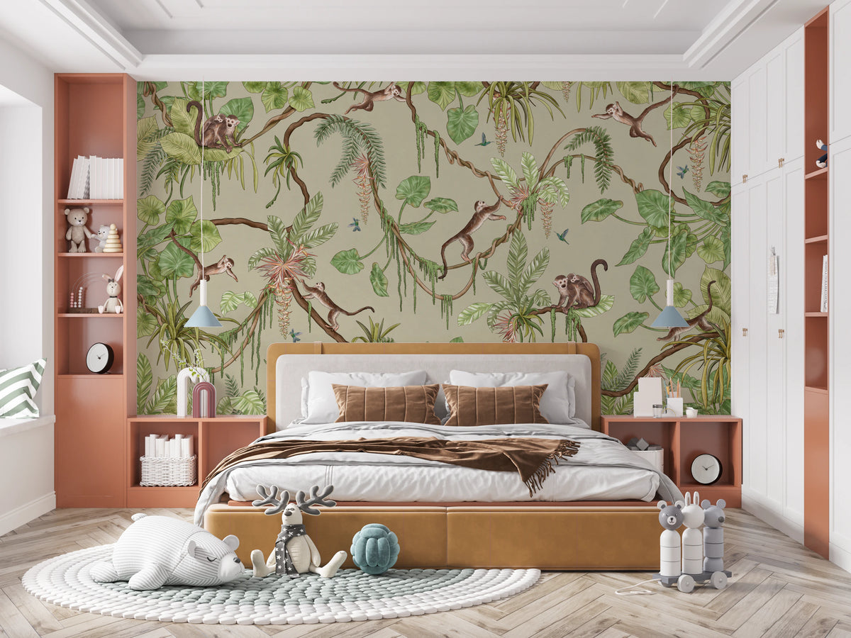 Jungle Jamboree Wall Mural