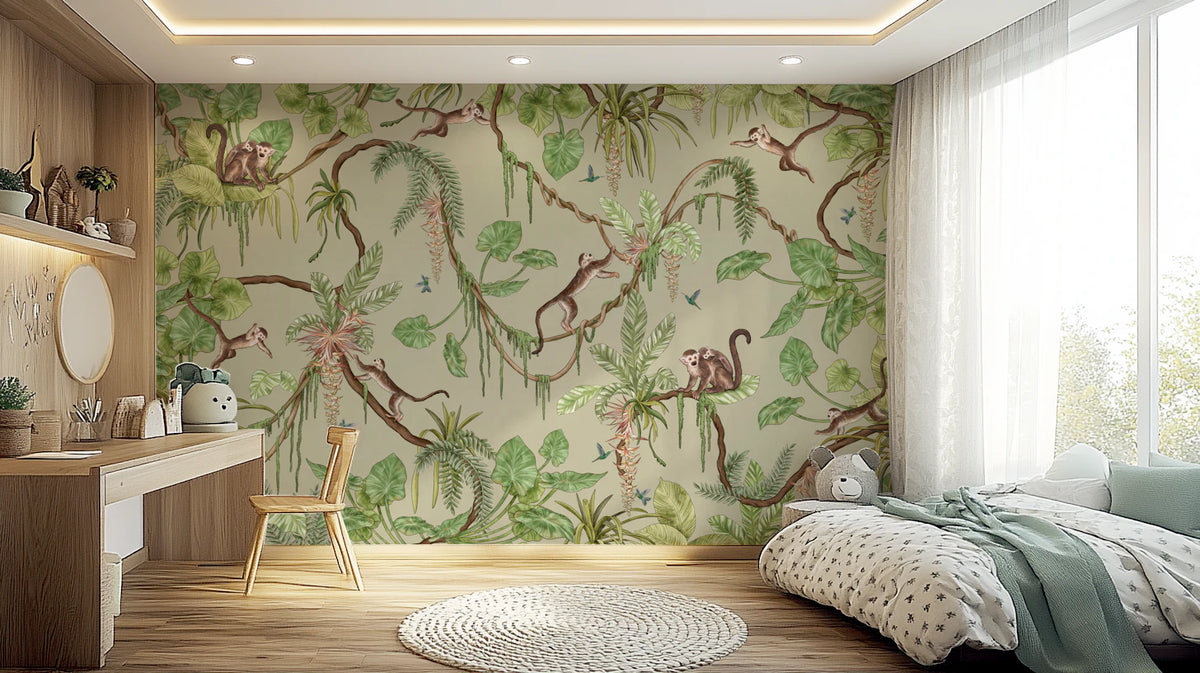 Jungle Jamboree Wall Mural