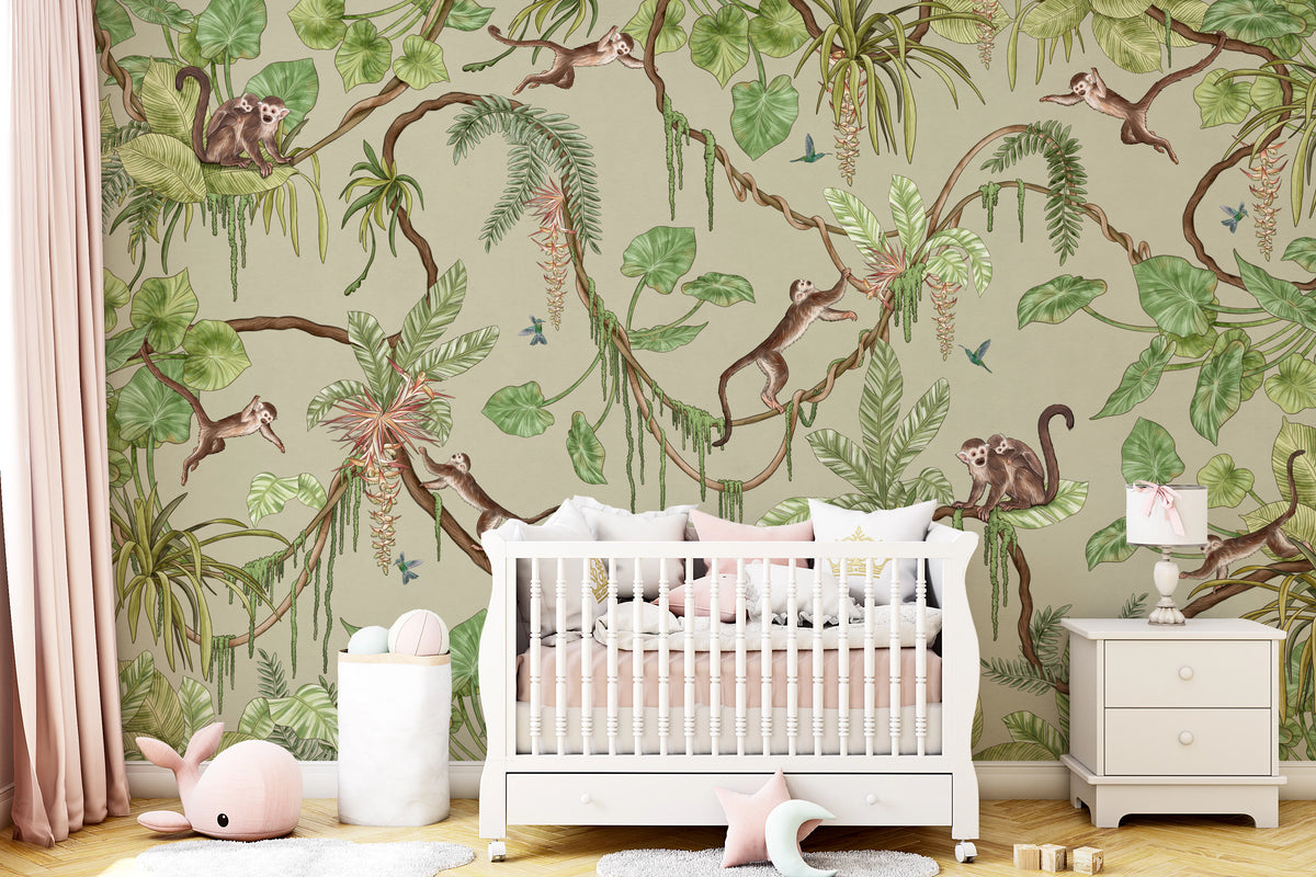 Jungle Jamboree Wall Mural