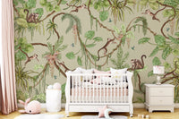 Jungle Jamboree Wall Mural