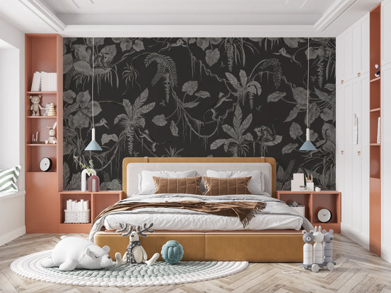 Jungle Nightfall Wall Mural