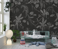 Jungle Nightfall Wall Mural