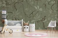 Monkey Business Jungle Wall Mural