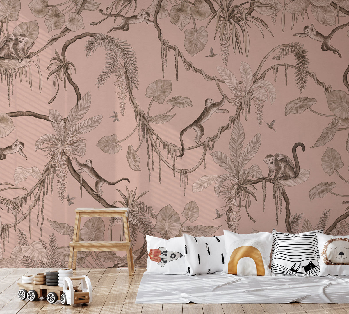 Jungle Serenade Wall Mural