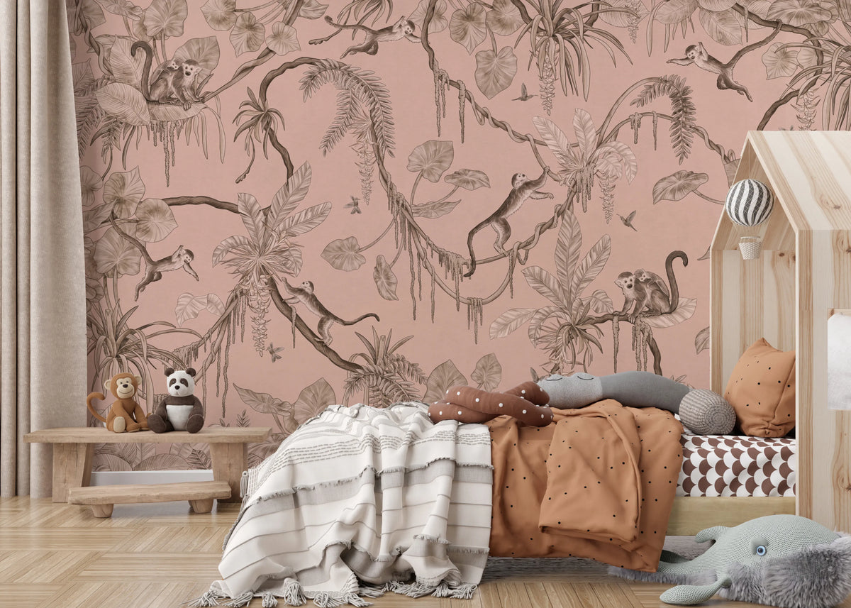 Jungle Serenade Wall Mural