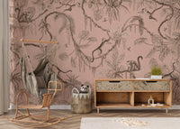Jungle Serenade Wall Mural