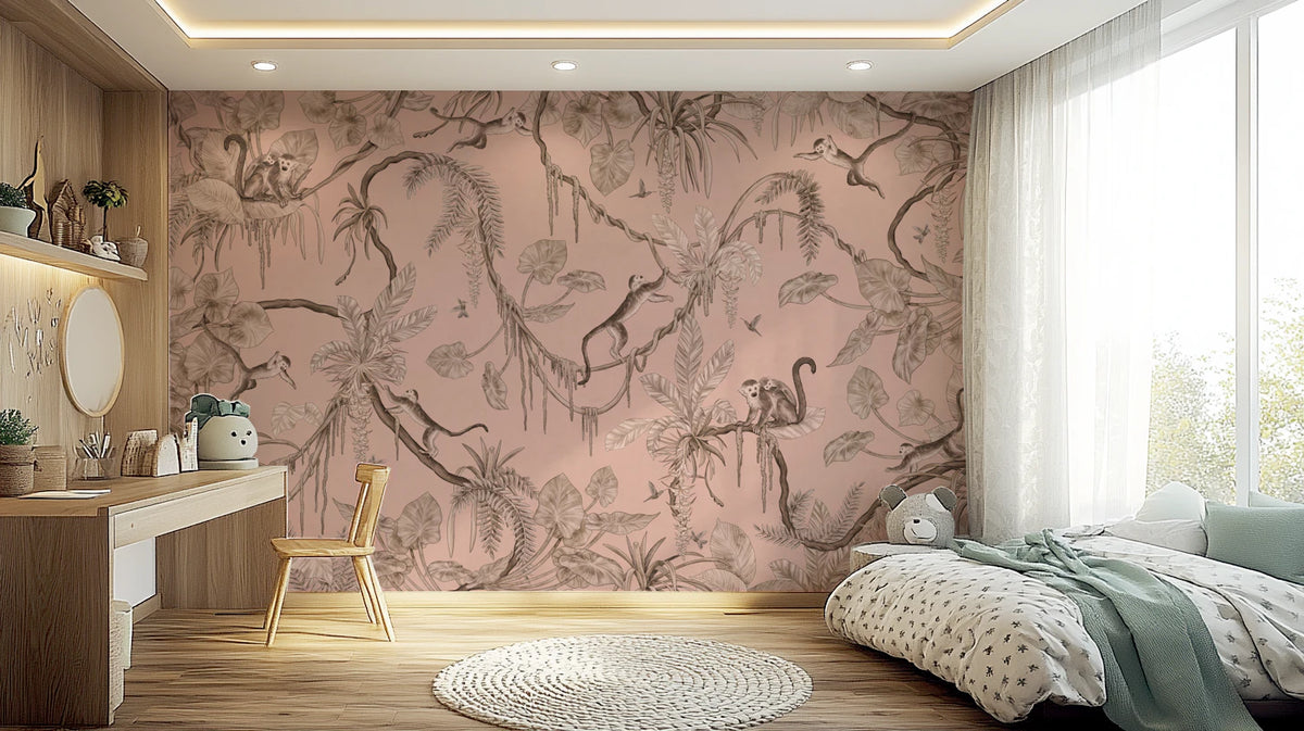 Jungle Serenade Wall Mural
