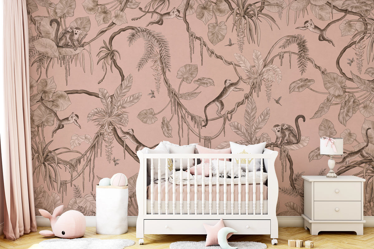 Jungle Serenade Wall Mural