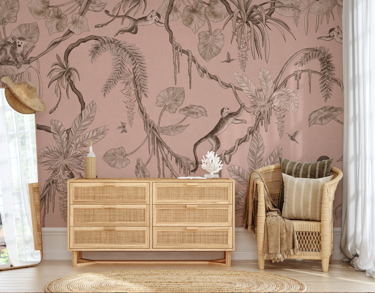 Jungle Serenade Wall Mural