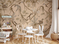 Jungle Escapade Wall Mural