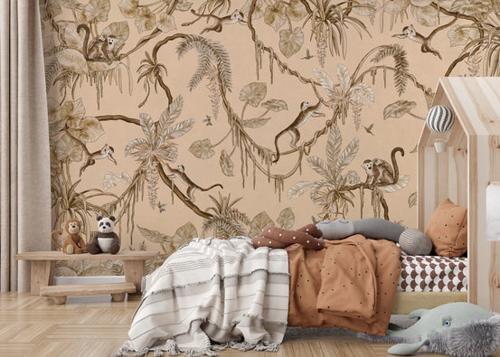 Jungle Escapade Wall Mural