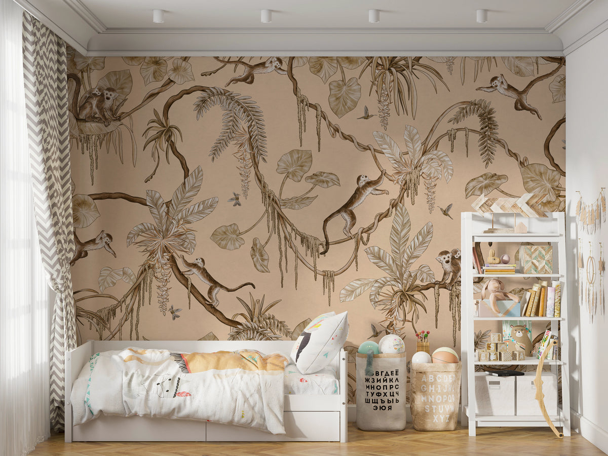 Jungle Escapade Wall Mural