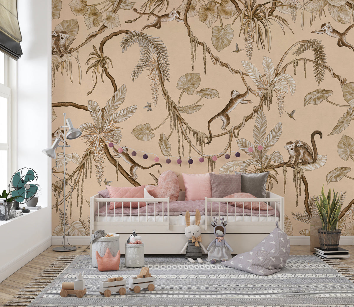 Jungle Escapade Wall Mural