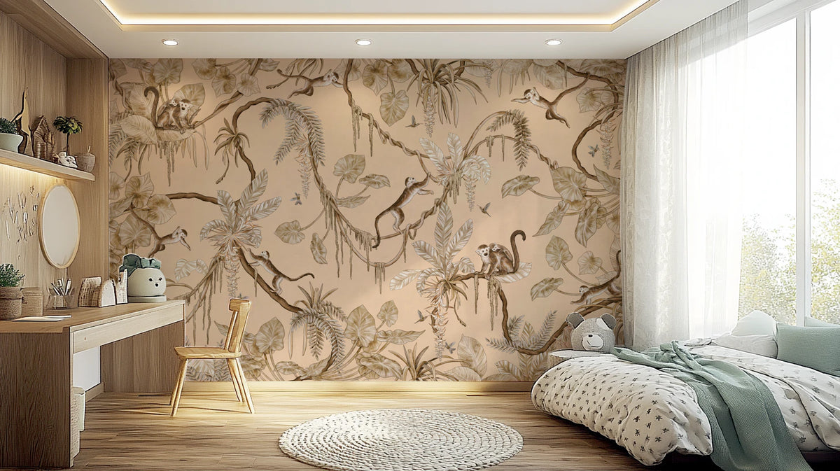 Jungle Escapade Wall Mural
