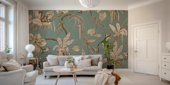 Monkey Business Wall Mural