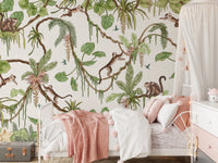 Monkey Business  Wall Mural
