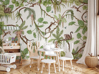 Monkey Business  Wall Mural
