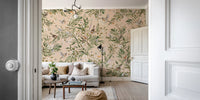 Floral Aviary  Wall Mural