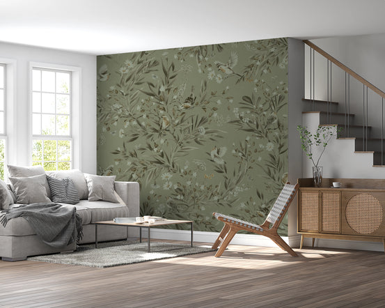 Botanica Avairy : Nature Inspired Wall Mural