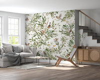 Botanical Aviary  Wall Mural