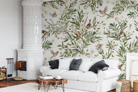 Botanical Aviary  Wall Mural