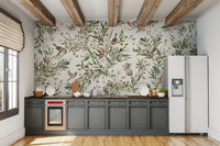 Botanical Aviary  Wall Mural