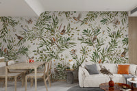 Botanical Aviary  Wall Mural
